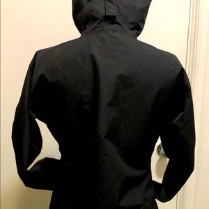 Black shell jacket